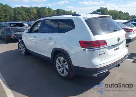 2022 Volkswagen Atlas 3.6L V6 Se W/Technology из США, поврежденный, VIN 1V2KR2CA7NC553800